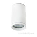 Outdoor surface mounted wall light with GU10 holder